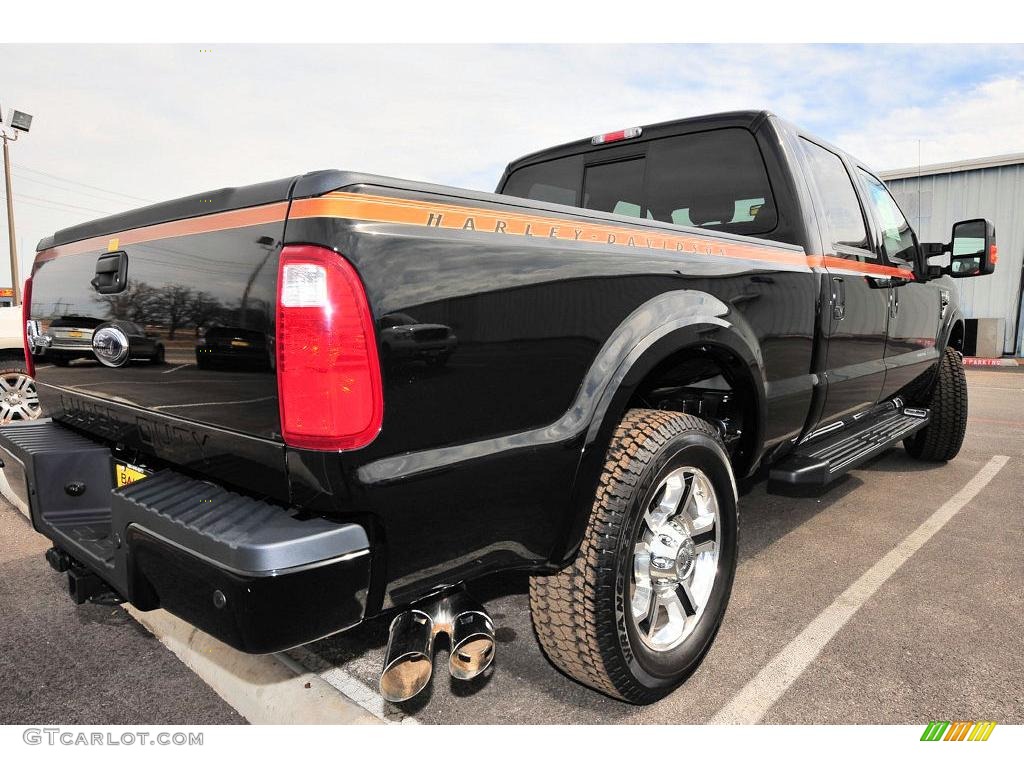 2008 F250 Super Duty Harley Davidson Crew Cab 4x4 - Black/Vintage Copper Two-Tone / Black/Dusted Copper photo #5