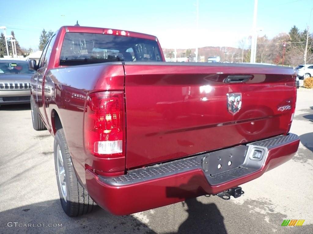 2019 1500 Classic Express Quad Cab 4x4 - Delmonico Red Pearl / Black/Diesel Gray photo #3