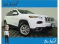 Bright White 2014 Jeep Cherokee Latitude 4x4