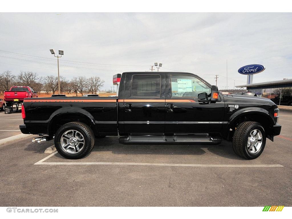 2008 F250 Super Duty Harley Davidson Crew Cab 4x4 - Black/Vintage Copper Two-Tone / Black/Dusted Copper photo #6