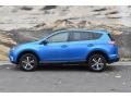 2018 Electric Storm Blue Toyota RAV4 XLE AWD  photo #6