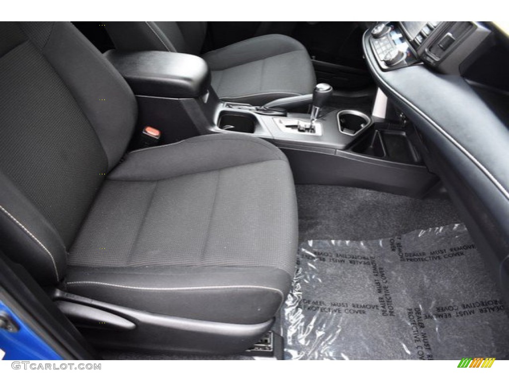 2018 RAV4 XLE AWD - Electric Storm Blue / Black photo #16