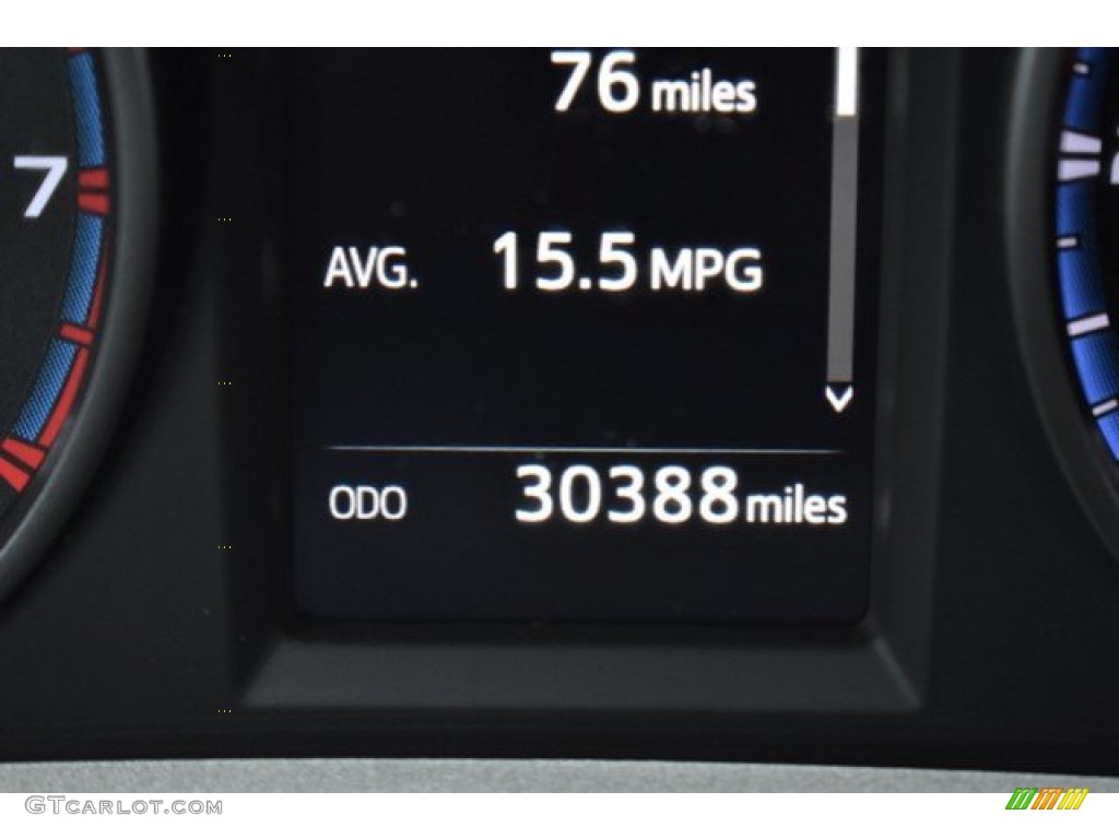 2018 RAV4 XLE AWD - Electric Storm Blue / Black photo #27