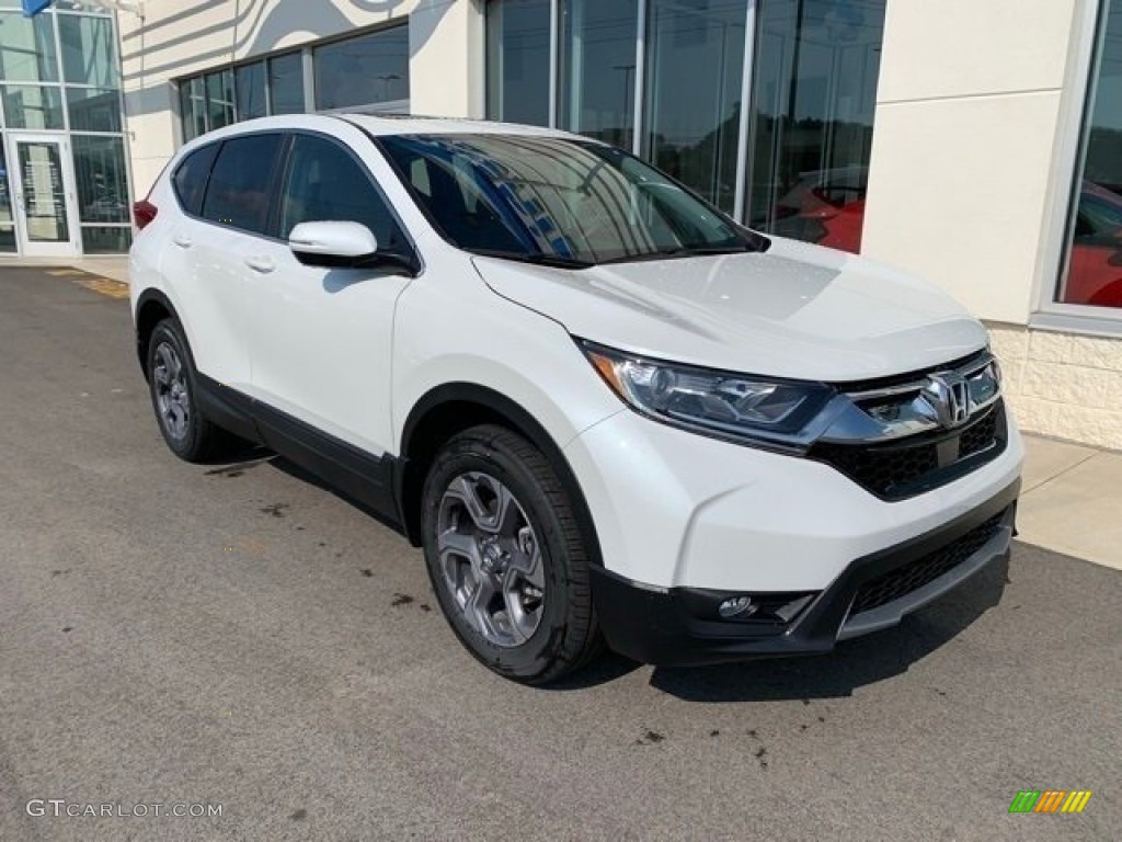 2019 CR-V EX-L AWD - Platinum White Pearl / Black photo #2