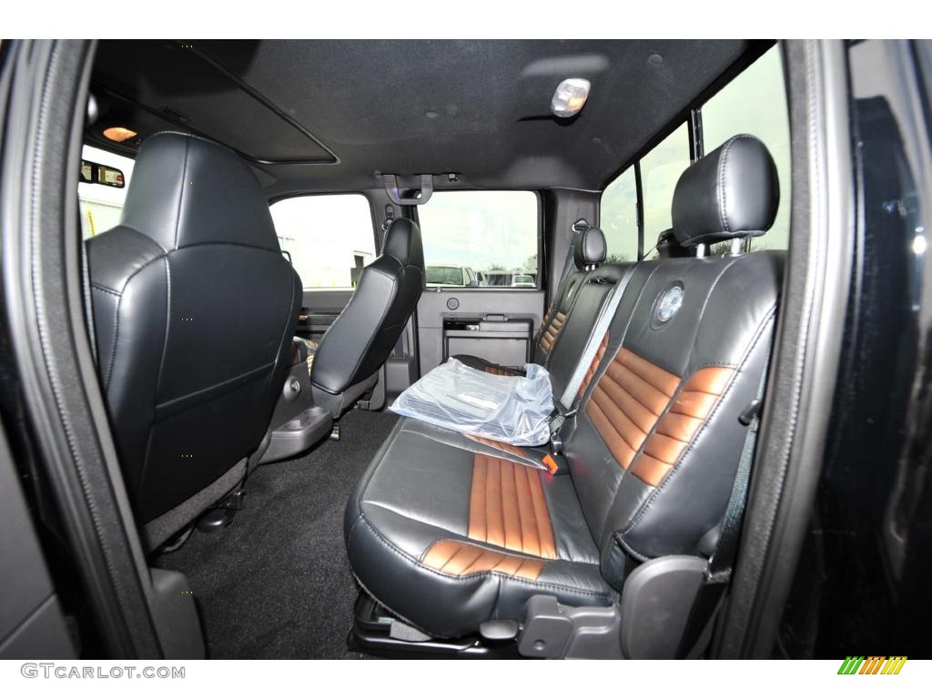 2008 F250 Super Duty Harley Davidson Crew Cab 4x4 - Black/Vintage Copper Two-Tone / Black/Dusted Copper photo #11