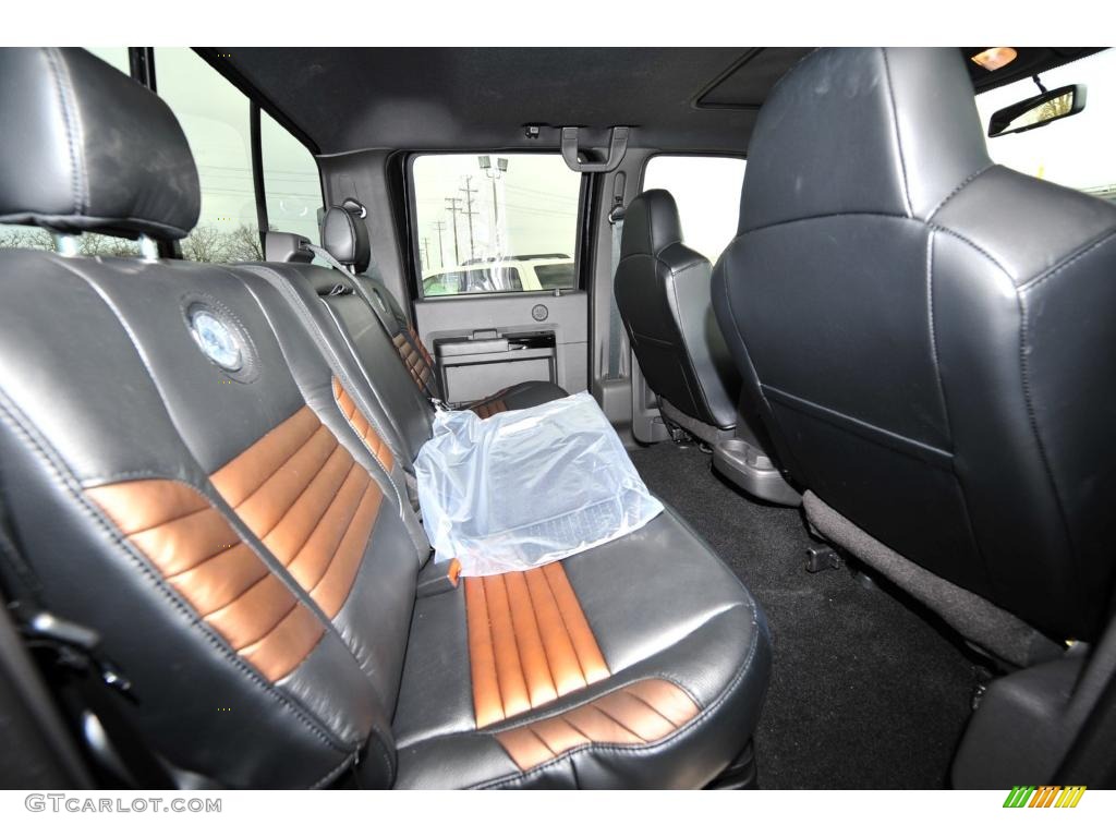 2008 F250 Super Duty Harley Davidson Crew Cab 4x4 - Black/Vintage Copper Two-Tone / Black/Dusted Copper photo #12