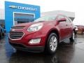 2016 Siren Red Tintcoat Chevrolet Equinox LT AWD  photo #2