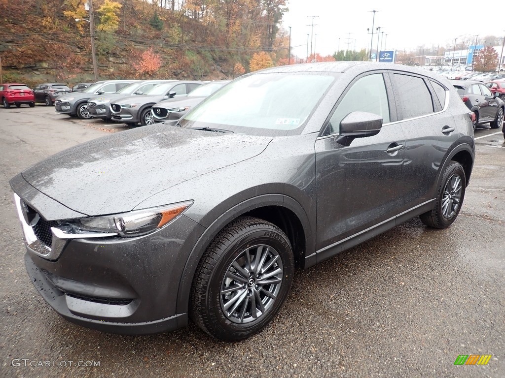 Machine Gray Metallic 2019 Mazda CX-5 Touring AWD Exterior Photo #135960871