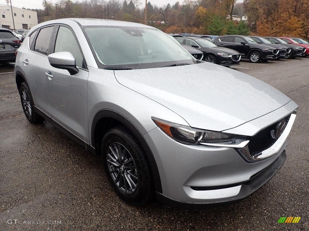 Sonic Silver Metallic 2019 Mazda CX-5 Touring AWD Exterior Photo #135961242