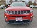 2020 Redline Pearl Jeep Compass Latitude 4x4  photo #2