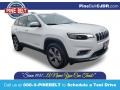 2020 Bright White Jeep Cherokee Limited 4x4  photo #1