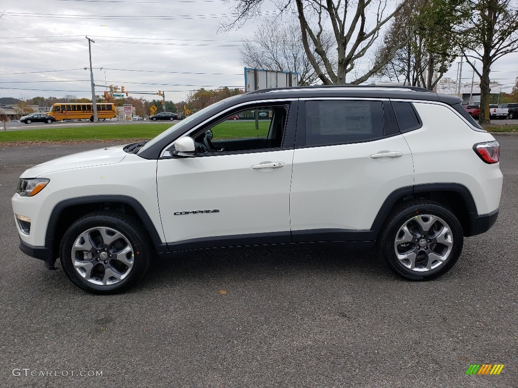 White 2020 Jeep Compass Limted 4x4 Exterior Photo #135962626