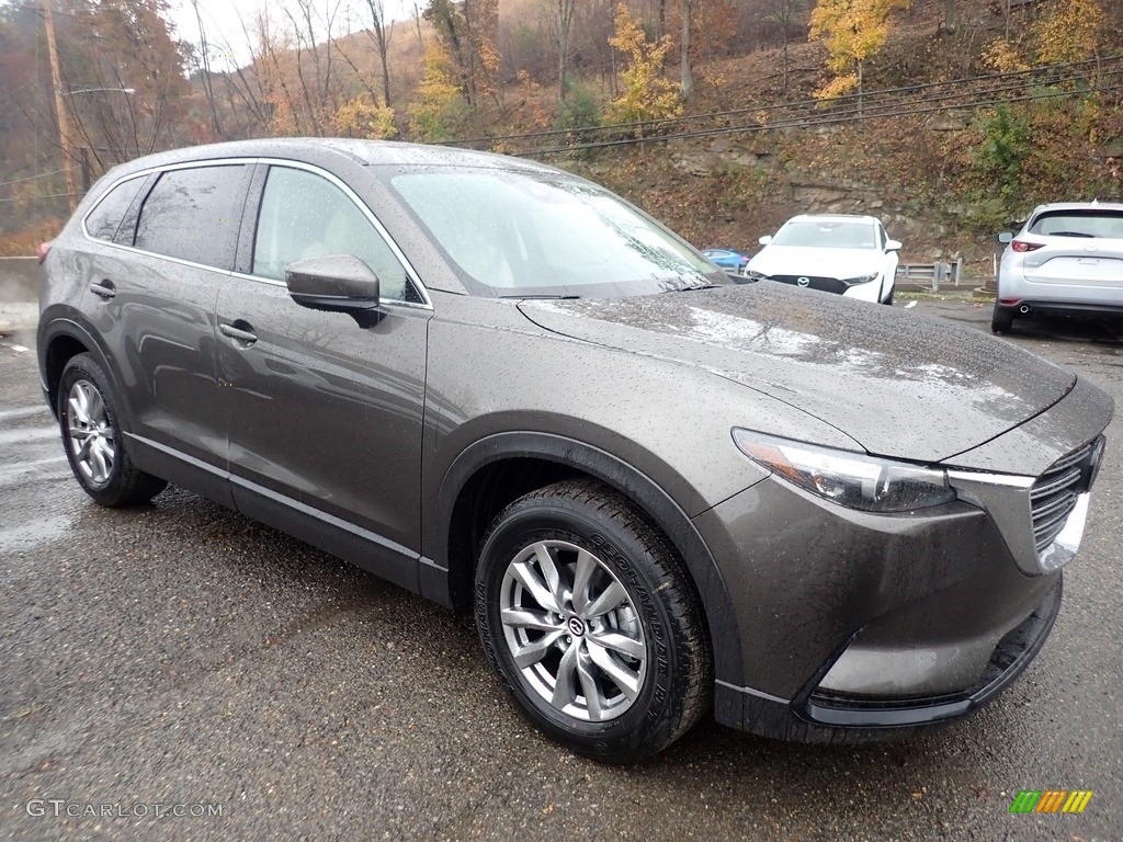 2019 Machine Gray Metallic Mazda CX9 Touring AWD 135960218 Photo 3
