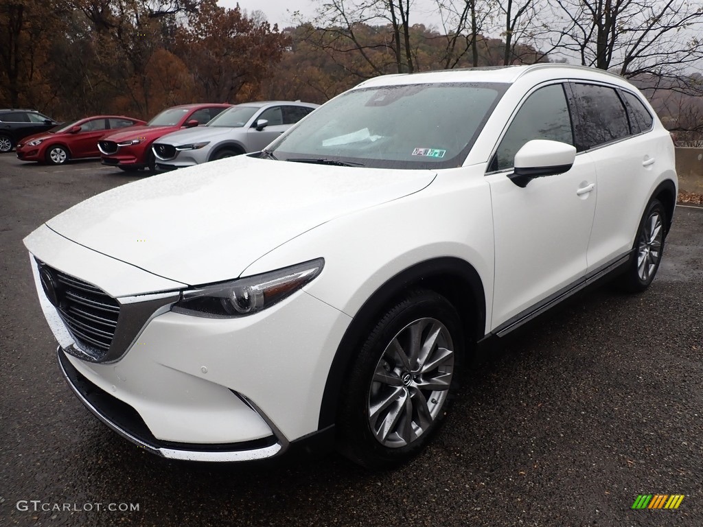 Snowflake White Pearl Mica 2019 Mazda CX-9 Grand Touring AWD Exterior Photo #135963289