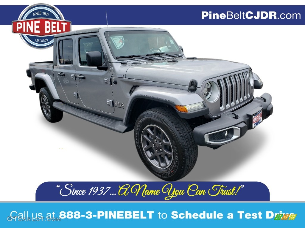 Billet Silver Metallic Jeep Gladiator