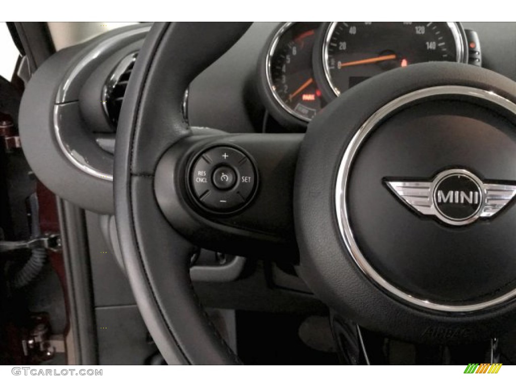 2017 Clubman Cooper - Pure Burgundy Metallic / Carbon Black photo #13