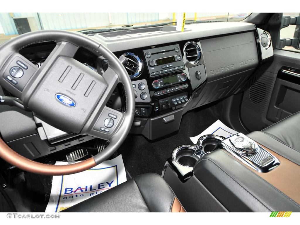 2008 F250 Super Duty Harley Davidson Crew Cab 4x4 - Black/Vintage Copper Two-Tone / Black/Dusted Copper photo #21