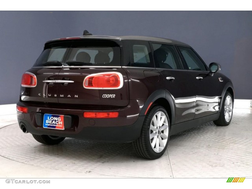 2017 Clubman Cooper - Pure Burgundy Metallic / Carbon Black photo #28