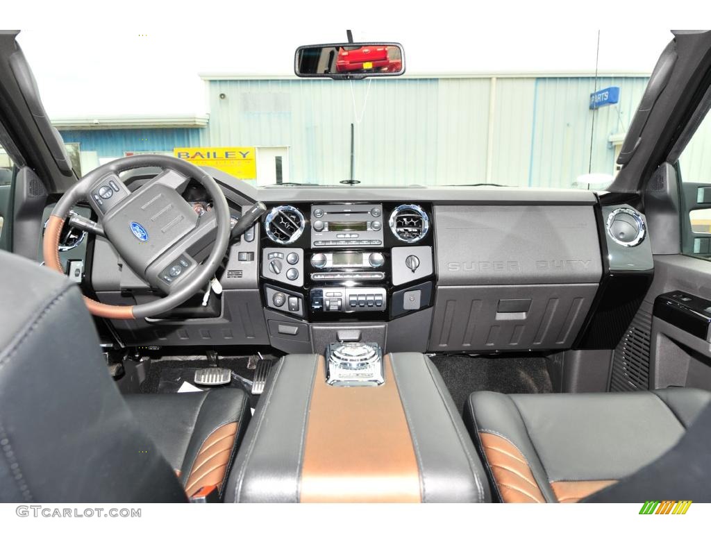 2008 F250 Super Duty Harley Davidson Crew Cab 4x4 - Black/Vintage Copper Two-Tone / Black/Dusted Copper photo #23