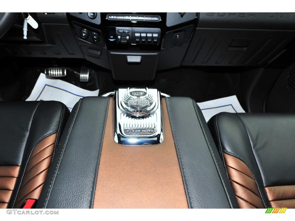 2008 F250 Super Duty Harley Davidson Crew Cab 4x4 - Black/Vintage Copper Two-Tone / Black/Dusted Copper photo #24