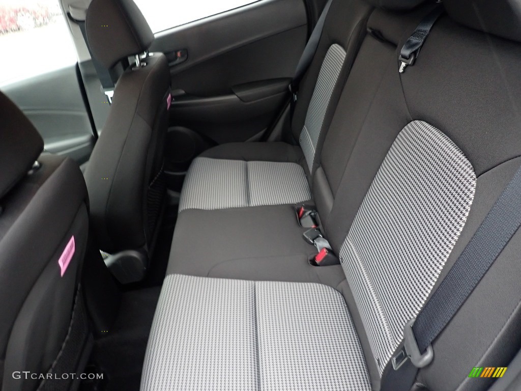 Black Interior 2020 Hyundai Kona SEL AWD Photo #135966271