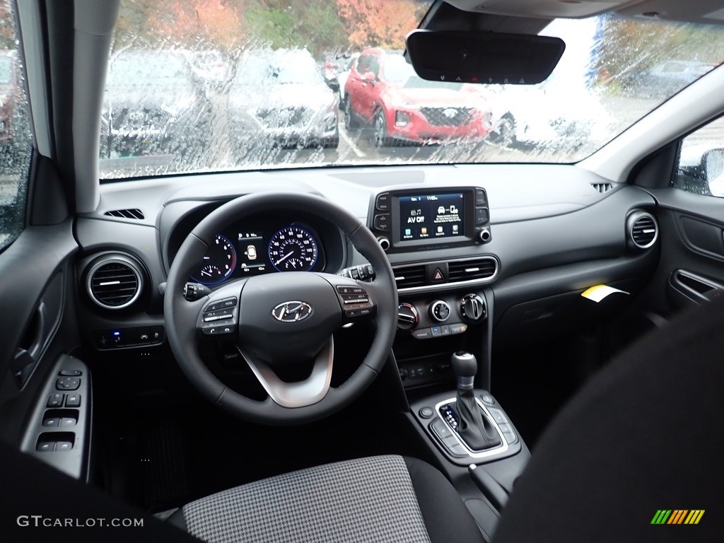 2020 Hyundai Kona SEL AWD Black Dashboard Photo #135966298