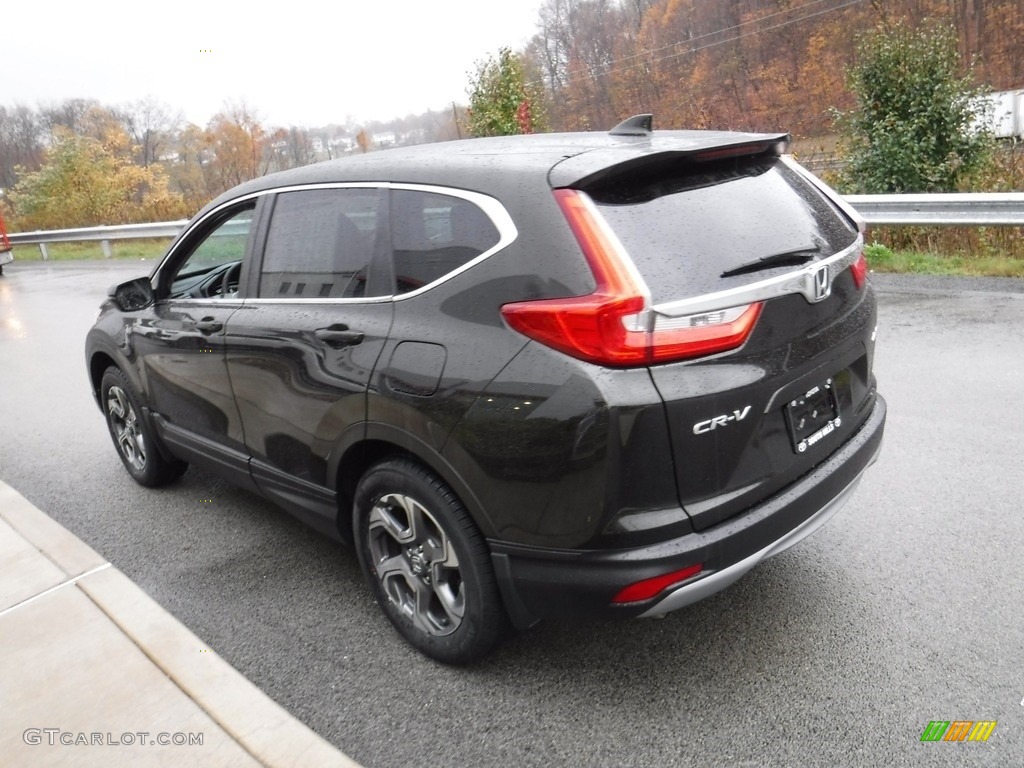 2018 CR-V EX AWD - Crystal Black Pearl / Black photo #7