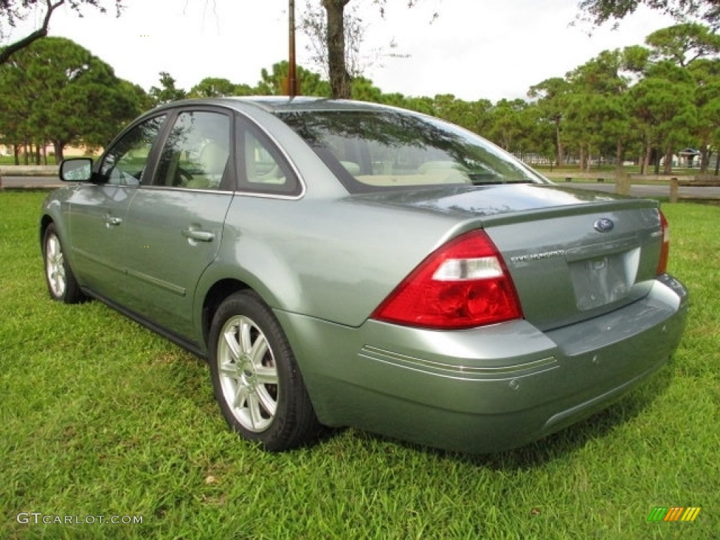 2005 Five Hundred Limited - Titanium Green Metallic / Pebble Beige photo #9
