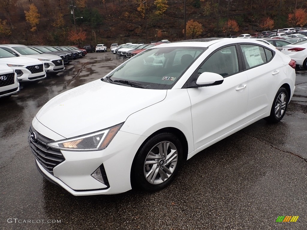 Quartz White Pearl 2020 Hyundai Elantra Value Edition Exterior Photo #135967027
