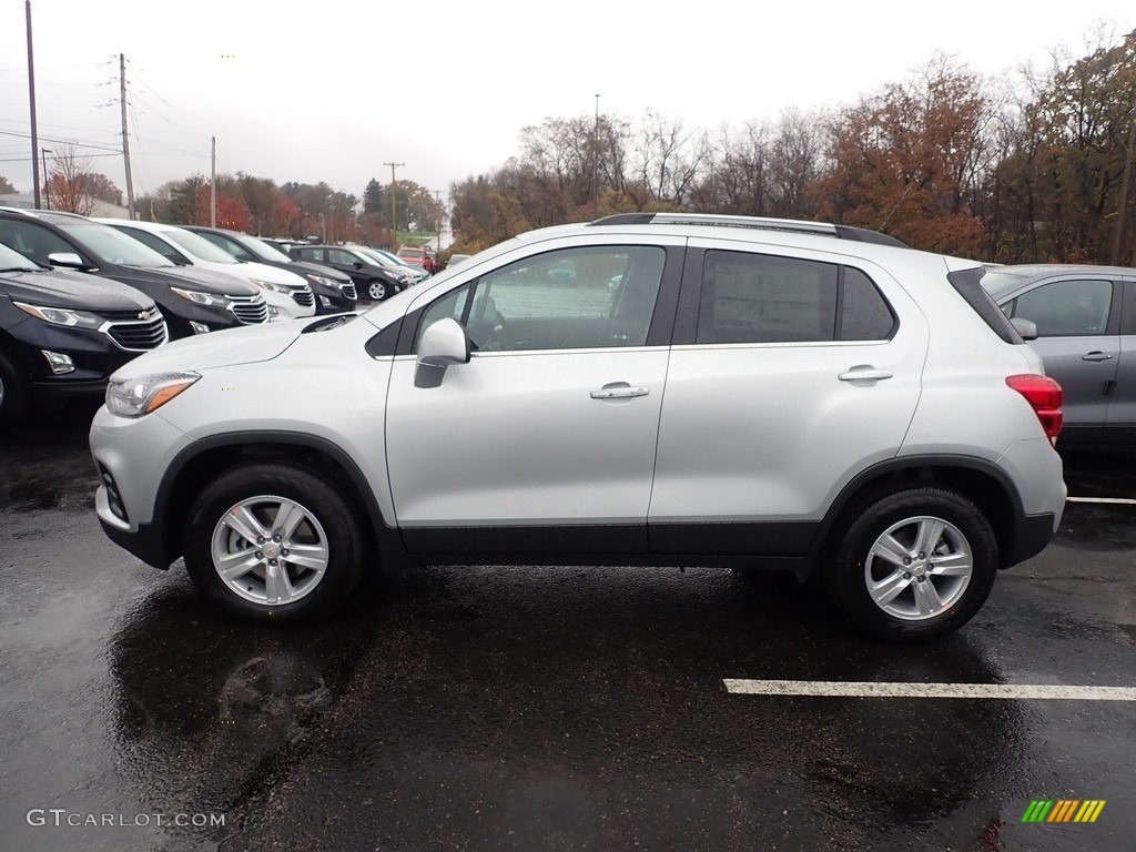 Silver Ice Metallic 2020 Chevrolet Trax LT AWD Exterior Photo #135968989