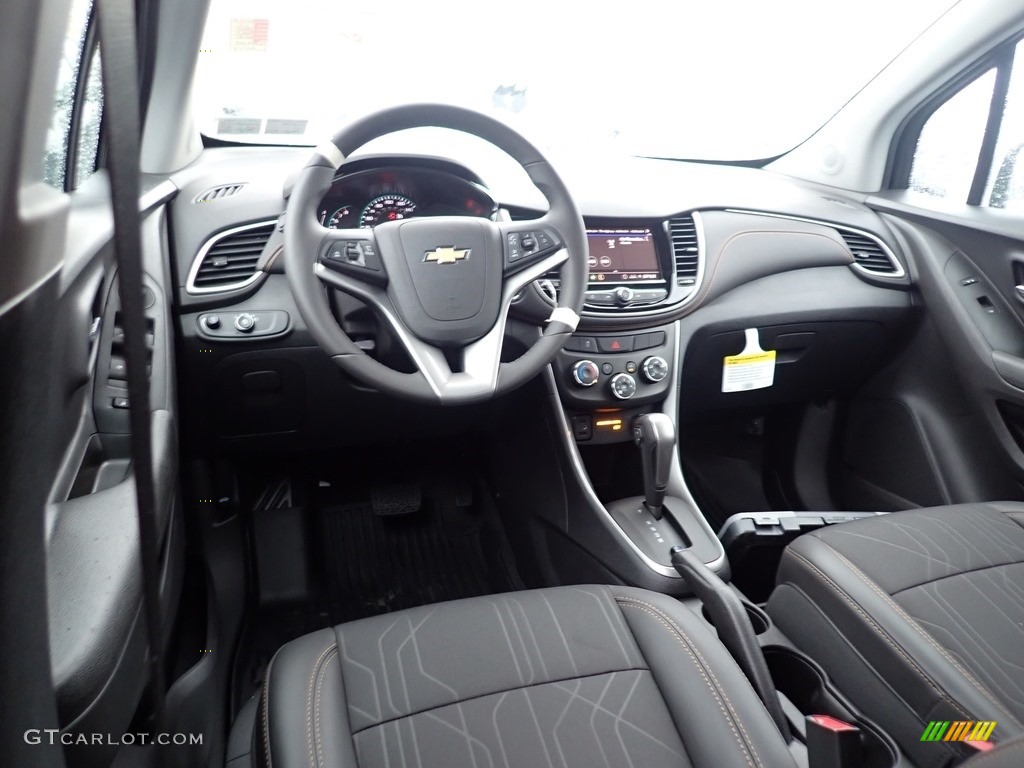 2020 Chevrolet Trax LT AWD Jet Black Dashboard Photo #135969289
