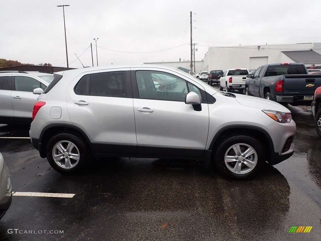 Silver Ice Metallic 2020 Chevrolet Trax LS AWD Exterior Photo #135970159