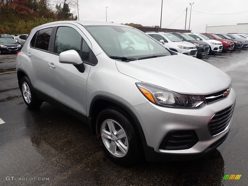 Silver Ice Metallic 2020 Chevrolet Trax LS AWD Exterior Photo #135970189