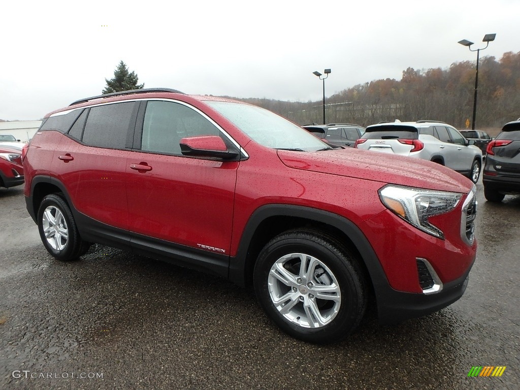 Red Quartz Tintcoat 2020 GMC Terrain SLE AWD Exterior Photo #135970408
