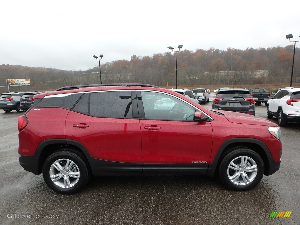 Red Quartz Tintcoat 2020 GMC Terrain SLE AWD Exterior Photo #135970438