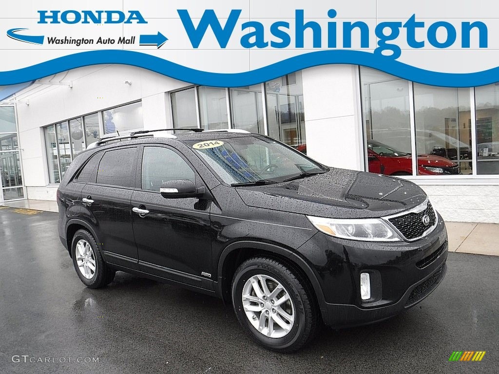 Ebony Black Kia Sorento