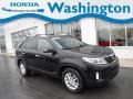 2014 Ebony Black Kia Sorento LX AWD  photo #1