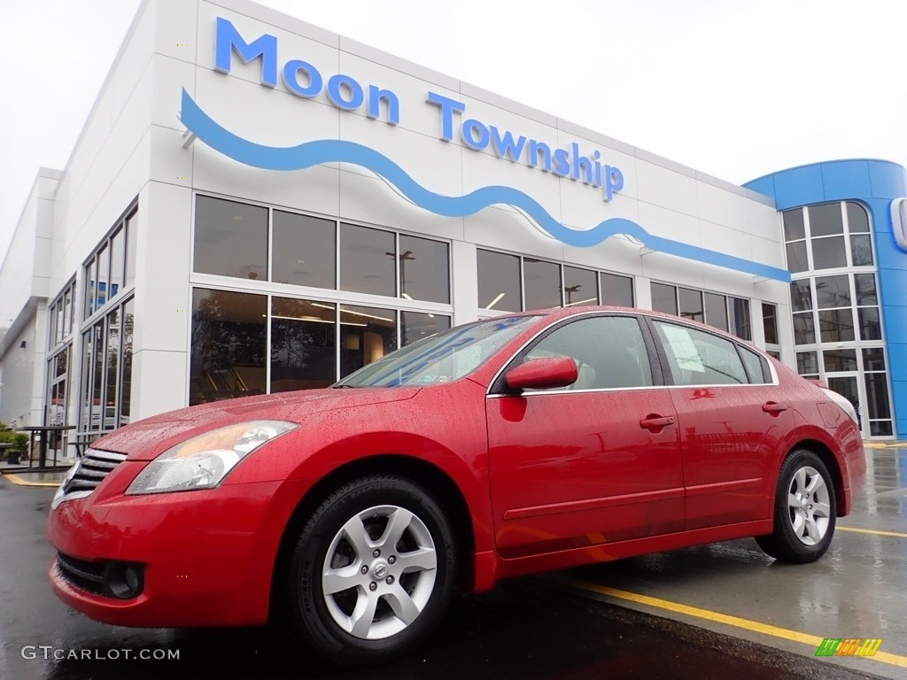 2009 Altima 2.5 S - Red Brick Metallic / Charcoal photo #1