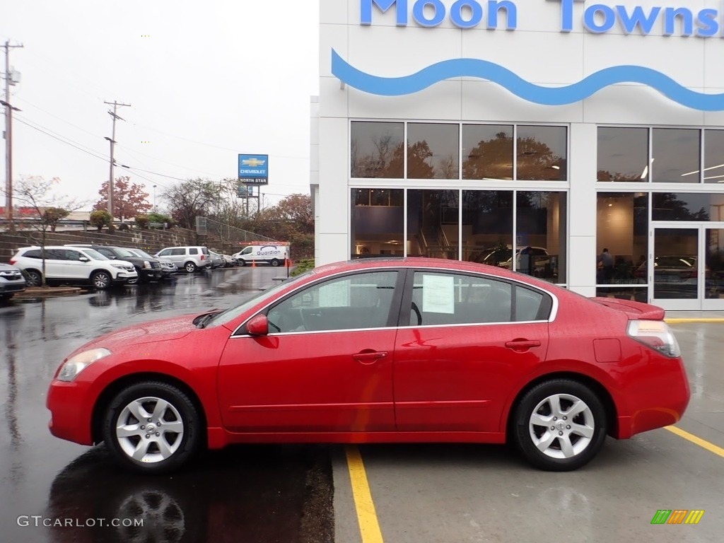 2009 Altima 2.5 S - Red Brick Metallic / Charcoal photo #2