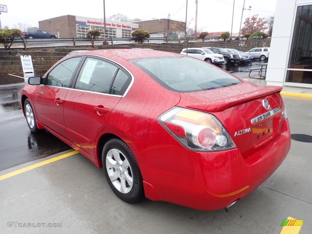 2009 Altima 2.5 S - Red Brick Metallic / Charcoal photo #3