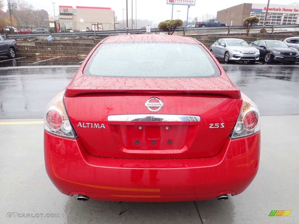 2009 Altima 2.5 S - Red Brick Metallic / Charcoal photo #4