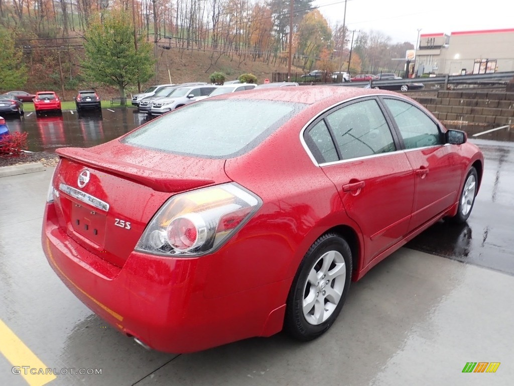2009 Altima 2.5 S - Red Brick Metallic / Charcoal photo #5