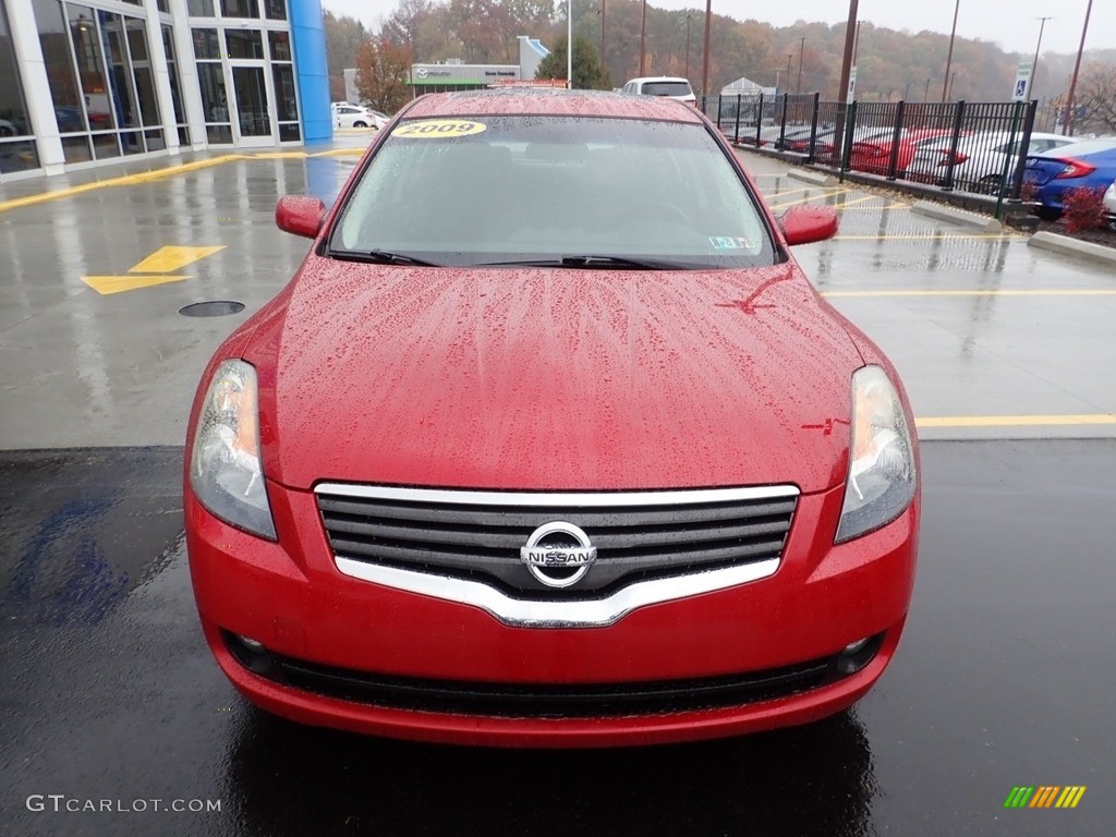 2009 Altima 2.5 S - Red Brick Metallic / Charcoal photo #8