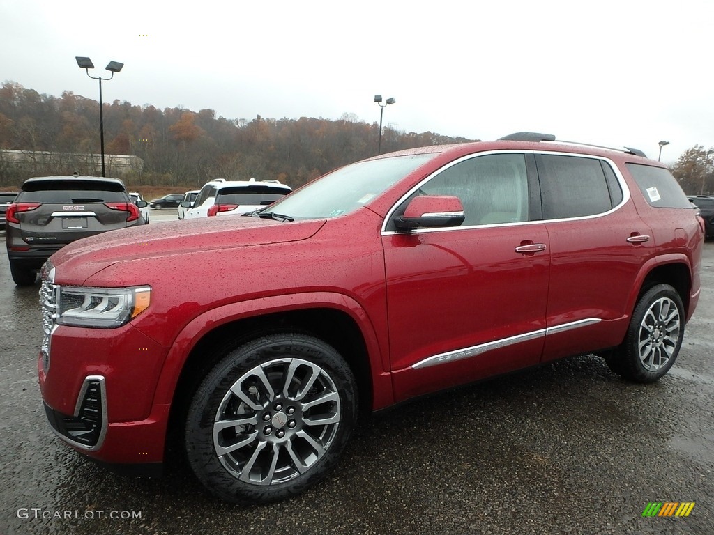 Red Quartz Tintcoat 2020 GMC Acadia Denali AWD Exterior Photo #135972496