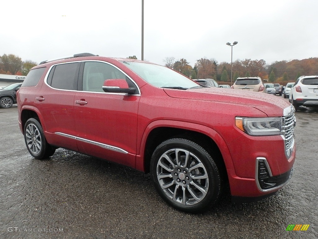 Red Quartz Tintcoat 2020 GMC Acadia Denali AWD Exterior Photo #135972553
