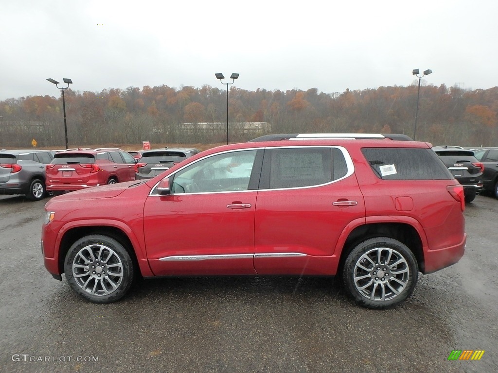 Red Quartz Tintcoat 2020 GMC Acadia Denali AWD Exterior Photo #135972712