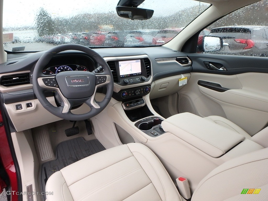 Dark Galvanized/Light Shale Interior 2020 GMC Acadia Denali AWD Photo #135972835