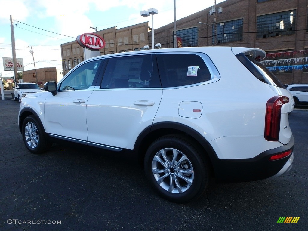 2020 Telluride LX AWD - Snow White Pearl / Black photo #5