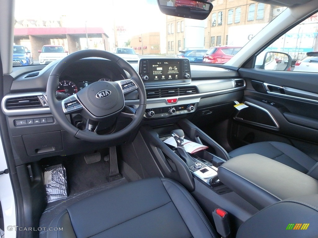 2020 Telluride LX AWD - Snow White Pearl / Black photo #14