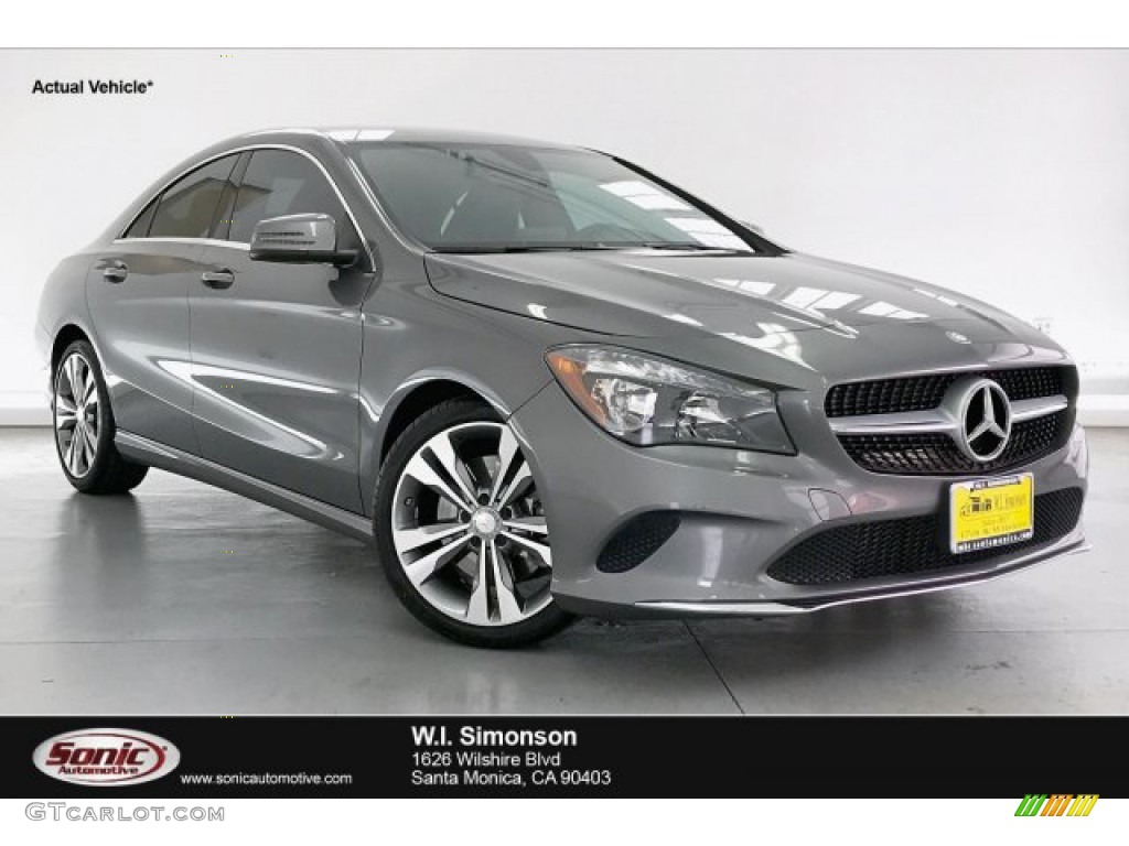 Mountain Grey Metallic Mercedes-Benz CLA